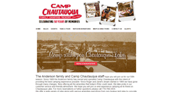Desktop Screenshot of campchautauqua.com